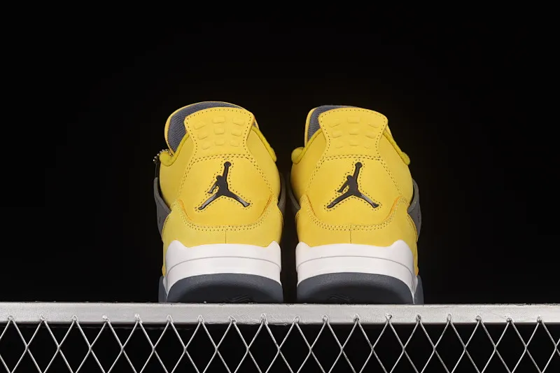 All categories Air Jordan Jordan series basketball shoes Air Jordan 4 foreign trade version Air Jordan 4 Retro "Lightning" AJ4 Joe 4 replica white and yellow electric mother CT8527-700